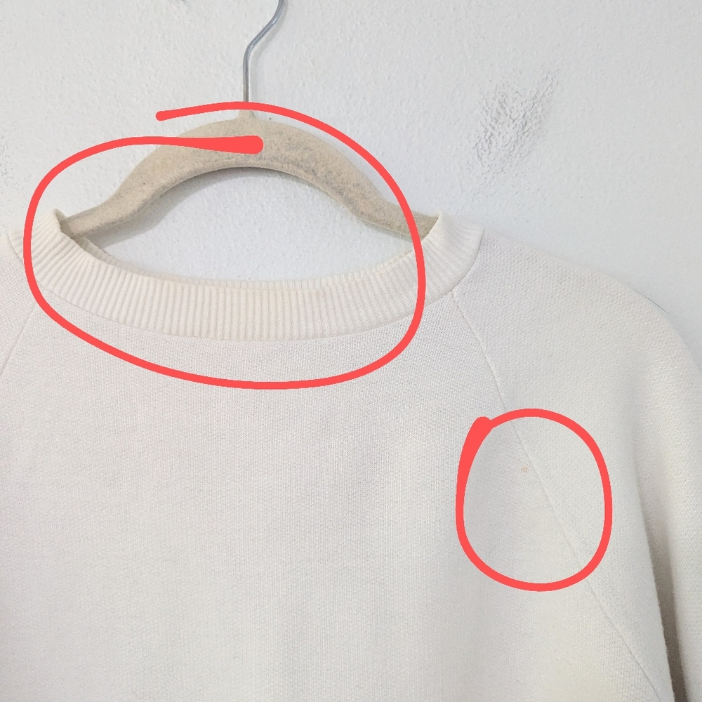 Vintage 90s Italia Roma Graphic Pullover Sweatshirt Italy White Size Medium M - Picture 2 of 8